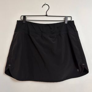 Black Free Fly Apparel W Bamboo Lined Breeze Skort / Tennis Skirt